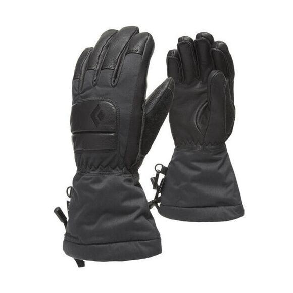 Black Diamond Kid's Spark Snow SKi Gloves Medium Smoke Black Youth New NWT - Picture 1 of 4